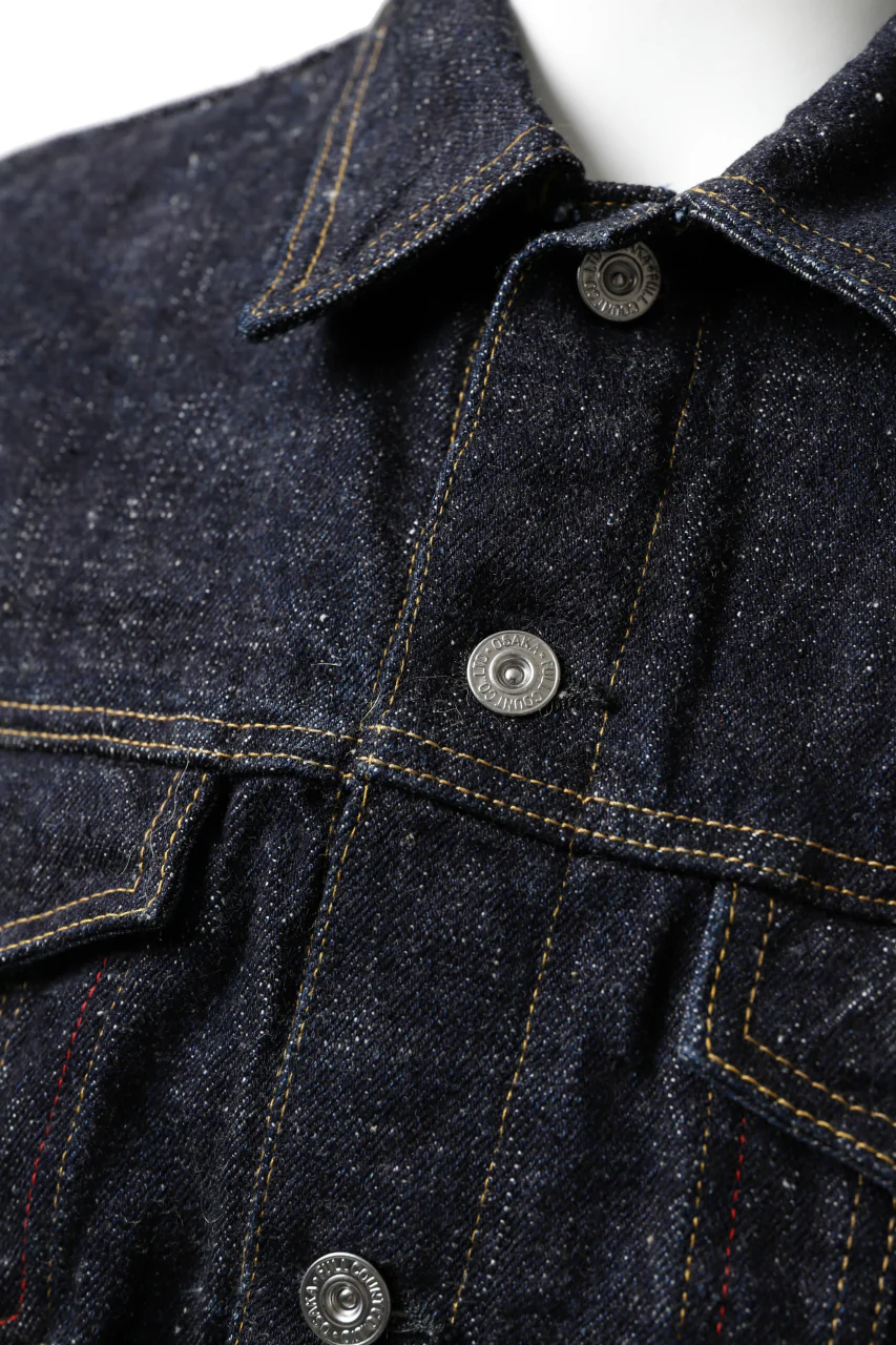BACKLASH xx FULLCOUNT Collaboration JEAN JACKET / 15.5oz ZIMBABWE DENIM (INDIGO BLUE) - Image 11
