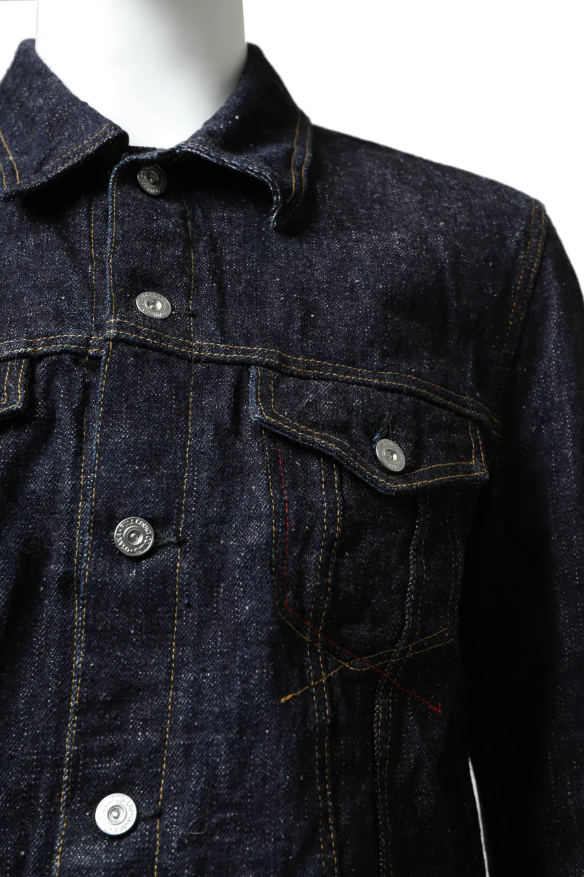 BACKLASH xx FULLCOUNT Collaboration JEAN JACKET / 15.5oz ZIMBABWE DENIM (INDIGO BLUE) - Image 12