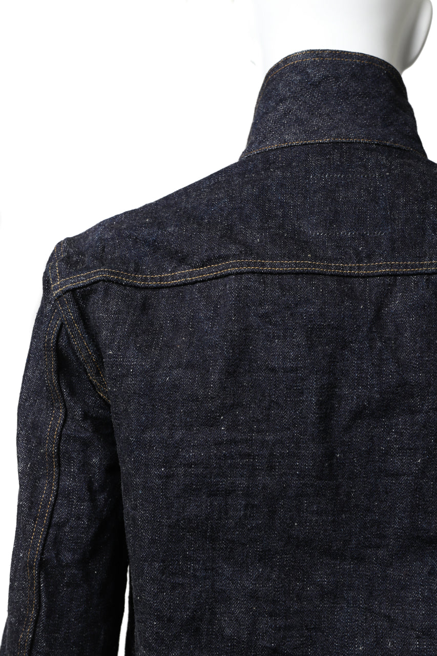 BACKLASH xx FULLCOUNT Collaboration JEAN JACKET / 15.5oz ZIMBABWE DENIM (INDIGO BLUE) - Image 16