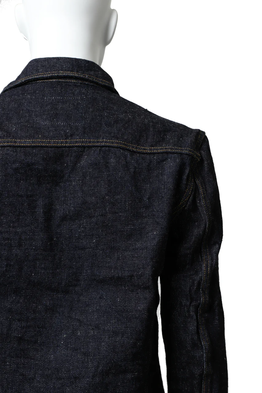 BACKLASH xx FULLCOUNT Collaboration JEAN JACKET / 15.5oz ZIMBABWE DENIM (INDIGO BLUE) - Image 17