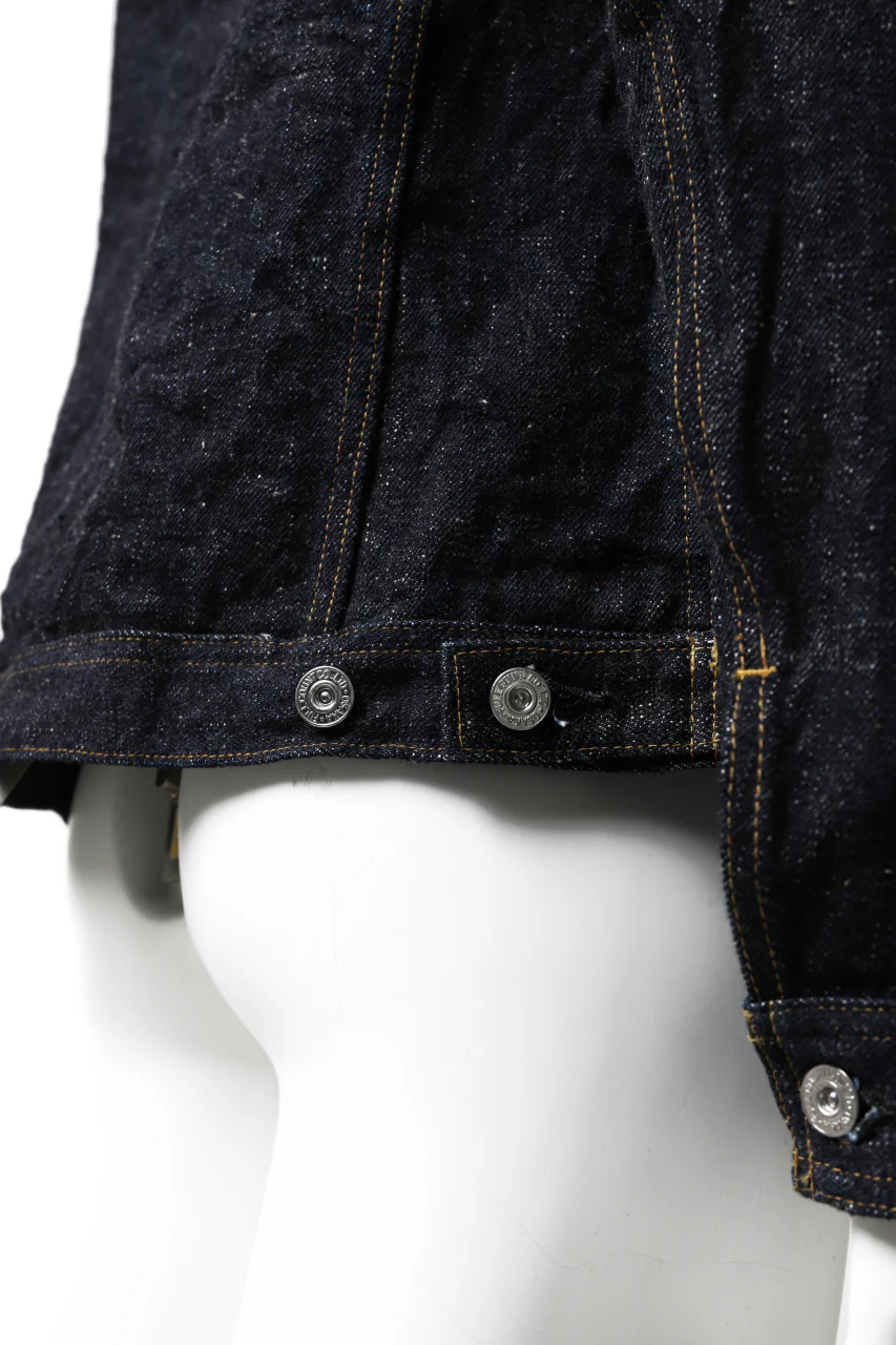 BACKLASH xx FULLCOUNT Collaboration JEAN JACKET / 15.5oz ZIMBABWE DENIM (INDIGO BLUE) - Image 18