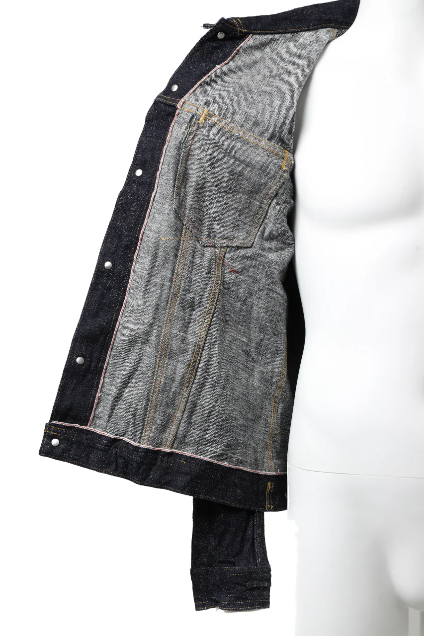 BACKLASH xx FULLCOUNT Collaboration JEAN JACKET / 15.5oz ZIMBABWE DENIM (INDIGO BLUE) - Image 19