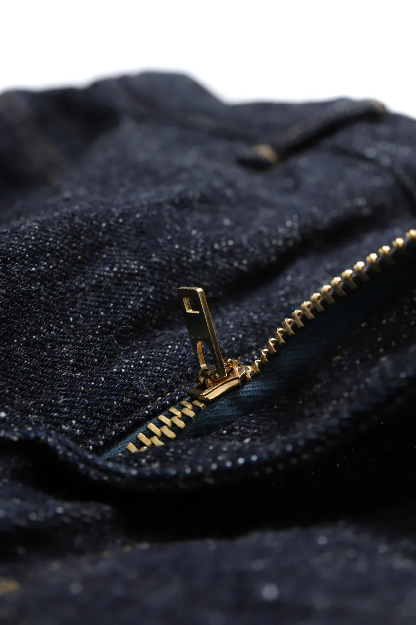 BACKLASH xx FULLCOUNT Collaboration THREE DIMENSIONAL PANTS / 15.5oz ZIMBABWE DENIM (INDIGO BLUE) - Image 21