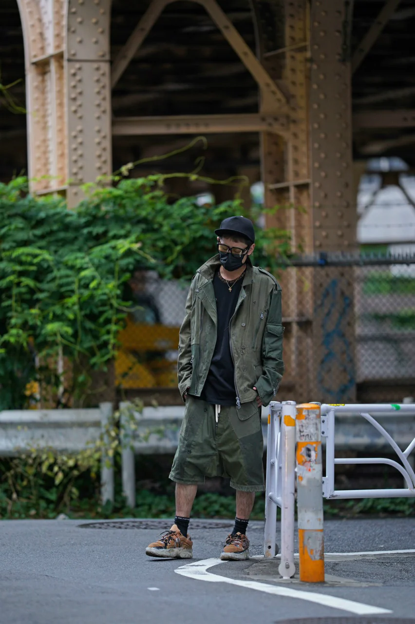 BACKLASH xx LOOM exclusive The Re-BUILD VINTAGE CUSTOM DOUBLE RIDERS JACKET (ARMY FIELD-A) - Image 51