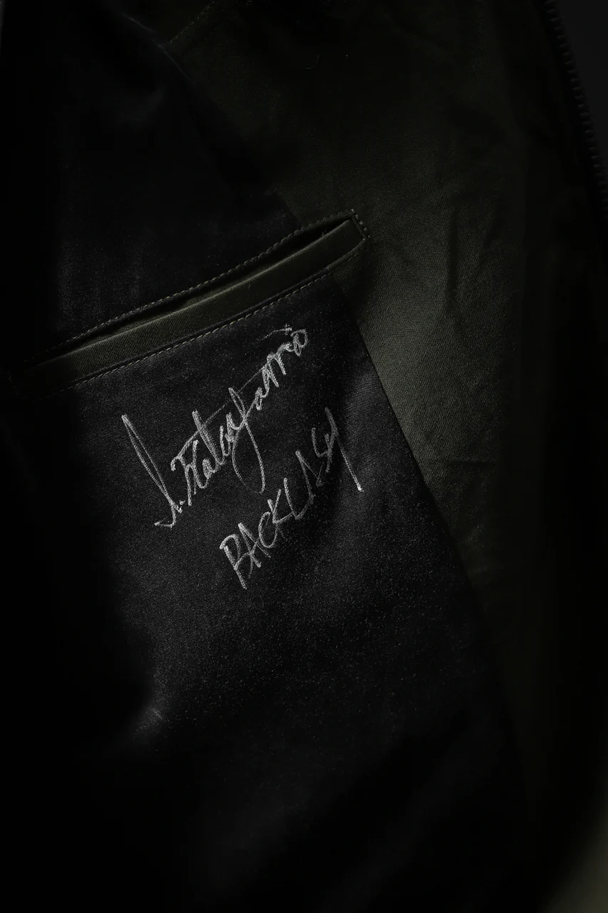BACKLASH xx LOOM exclusive The Re-BUILD VINTAGE CUSTOM DOUBLE RIDERS JACKET (ARMY FIELD-B) - Image 48