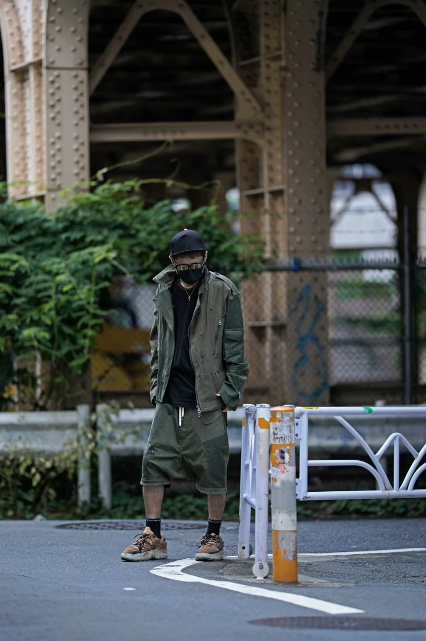 BACKLASH xx LOOM exclusive The Re-BUILD VINTAGE CUSTOM DOUBLE RIDERS JACKET (ARMY FIELD-B) - Image 59