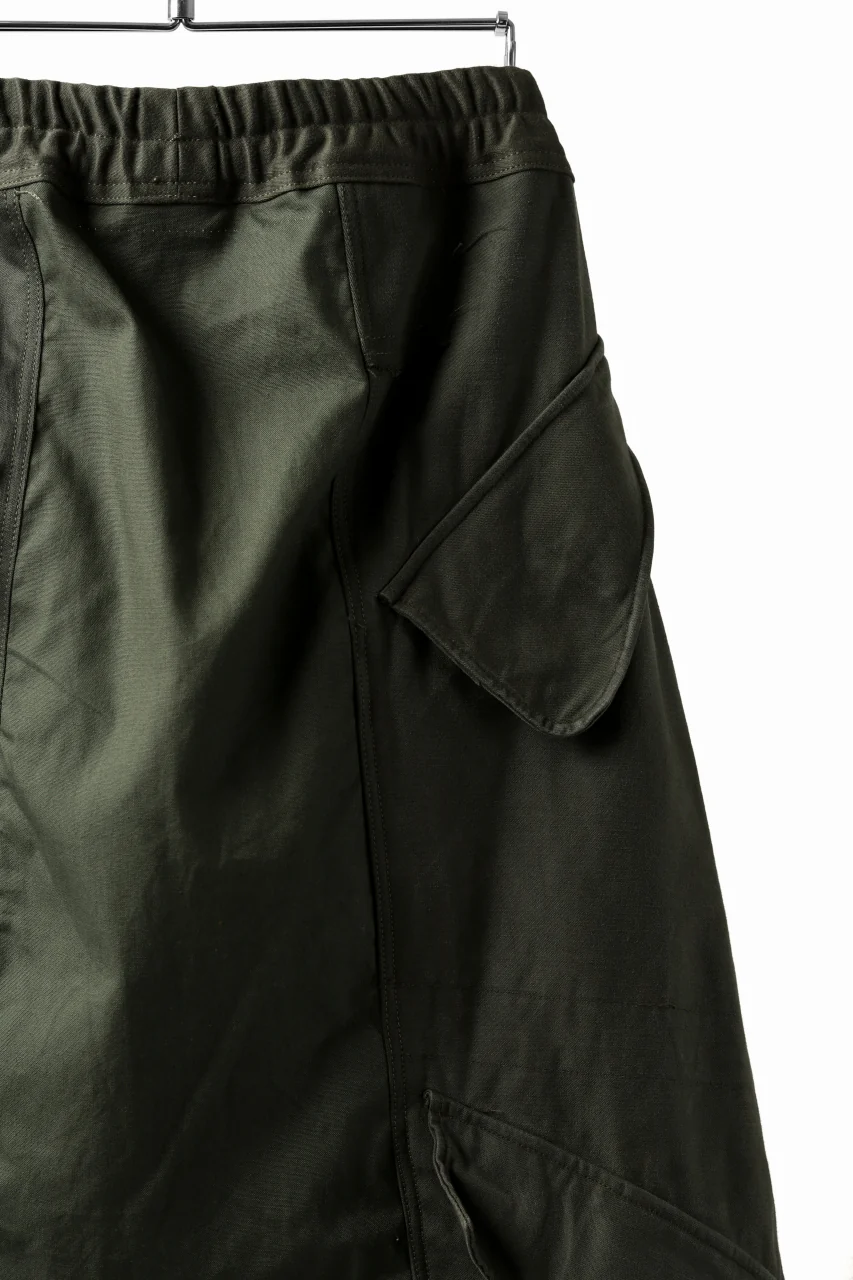 BACKLASH xx LOOM exclusive The Re-BUILD VINTAGE CUSTOM SARROUEL SHORTS (ARMY FIELD-B) - Image 15