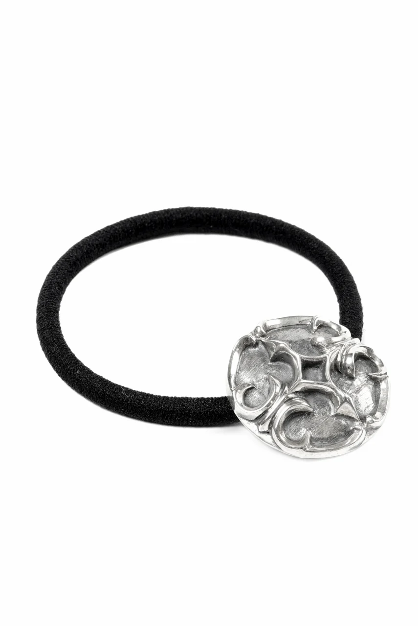 BACKLASH xx Loud Style Design HAIR TIES BRACELET (SILVER) - Image 3