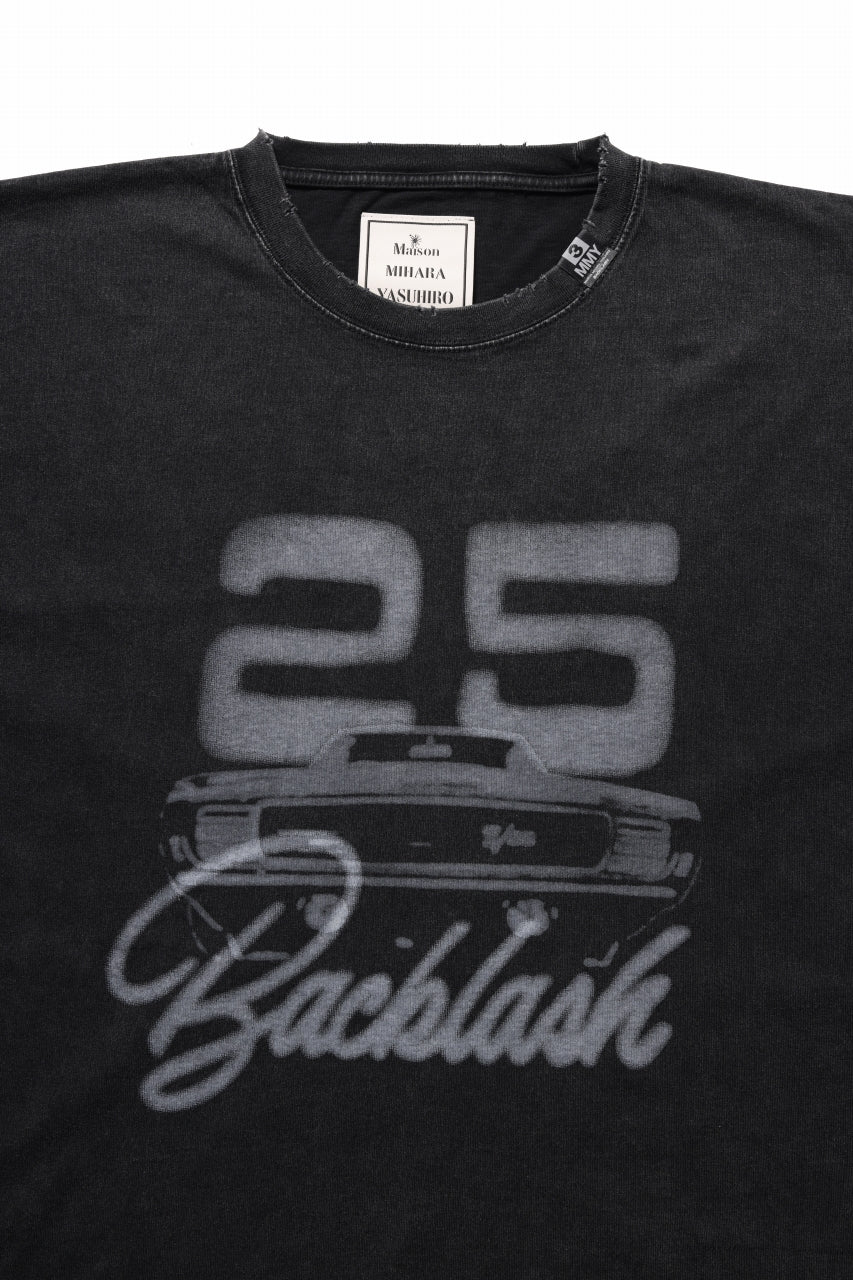 BACKLASH xx Maison MIHARA YASUHIRO 25th ANNIVERSARY GRAPHIC T-SHIRT (BLACK) - Image 10