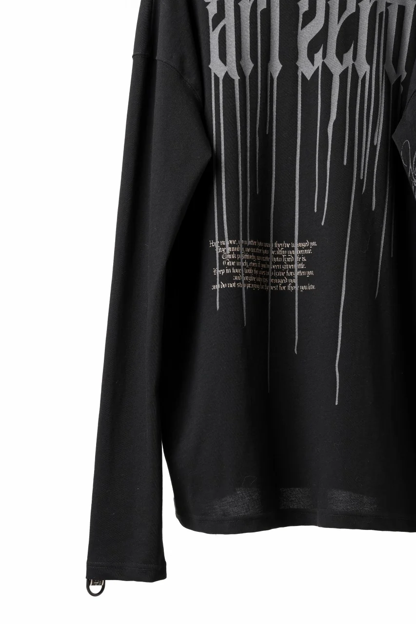 beauty : beast ART ZERO L/S TEE (BLACK) - Image 11