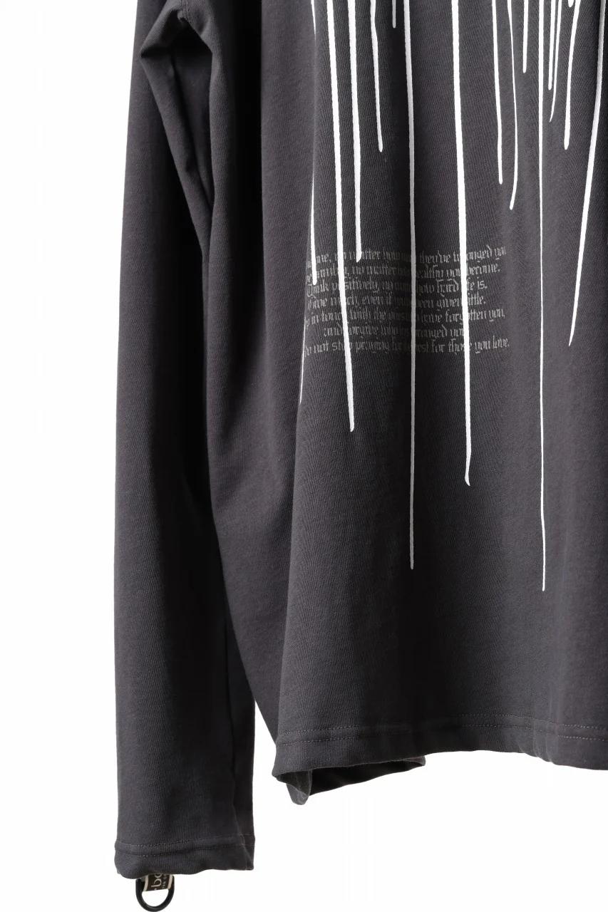 beauty : beast ART ZERO L/S TEE (D.GRAY) - Image 10