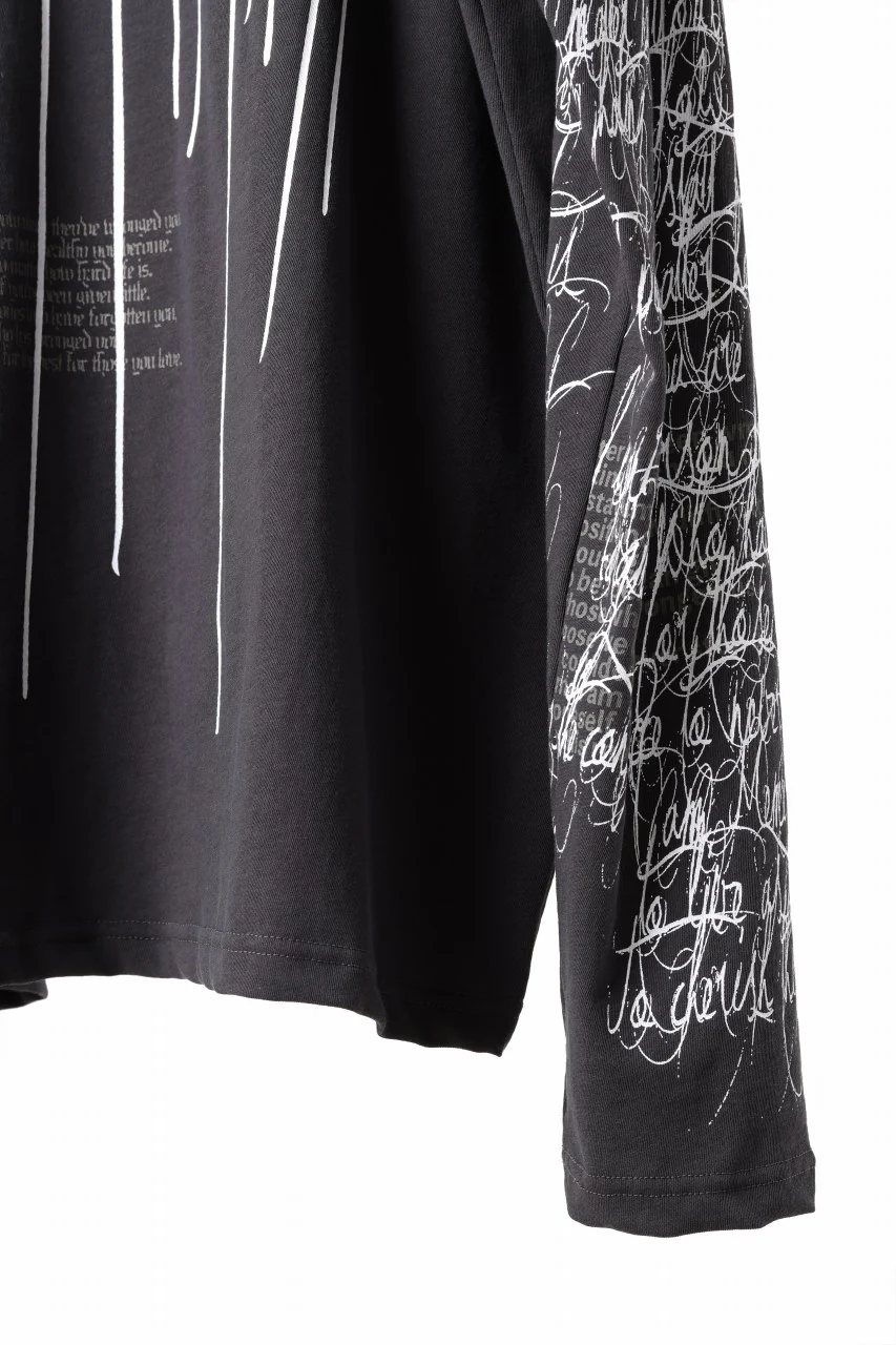 beauty : beast ART ZERO L/S TEE (D.GRAY) - Image 11