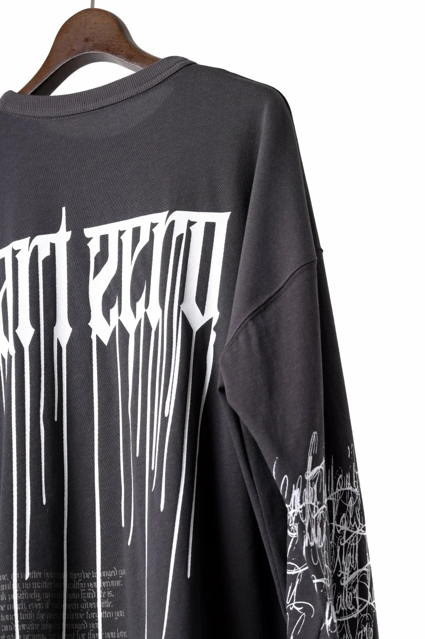 beauty : beast ART ZERO L/S TEE (D.GRAY) - Image 12