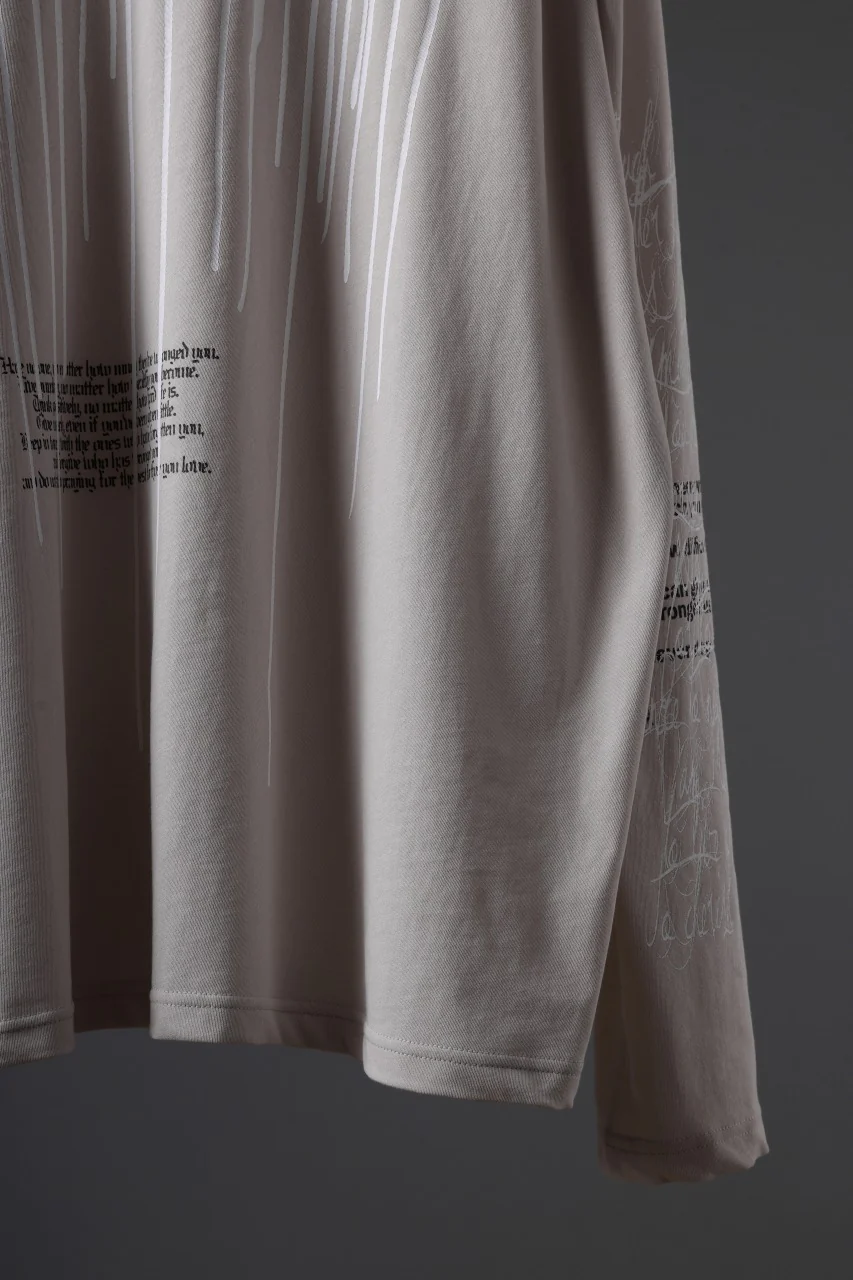 beauty : beast ART ZERO L/S TEE (GRAYGE) - Image 10