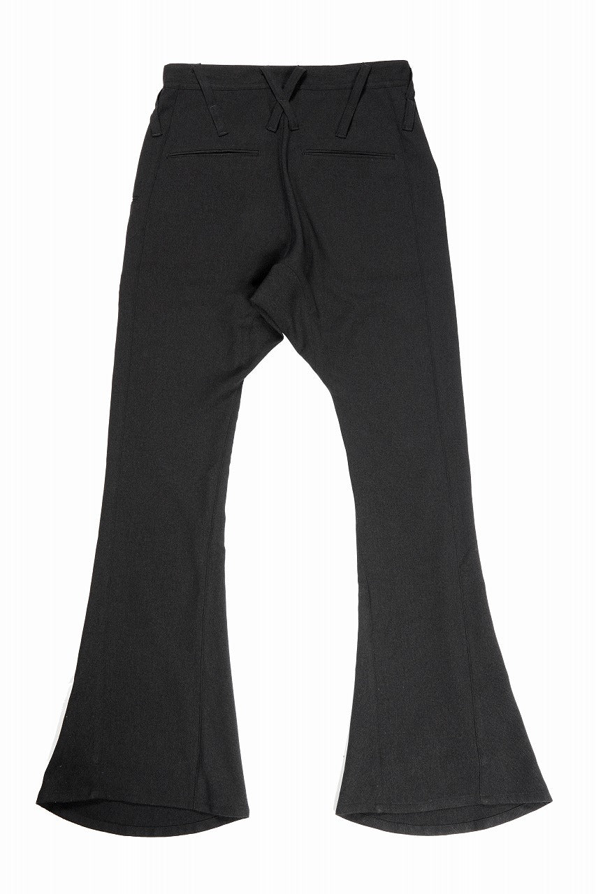 beauty : beast BLIND FLARE SKINNY SAROUEL PANTS (BLACK) - Image 2