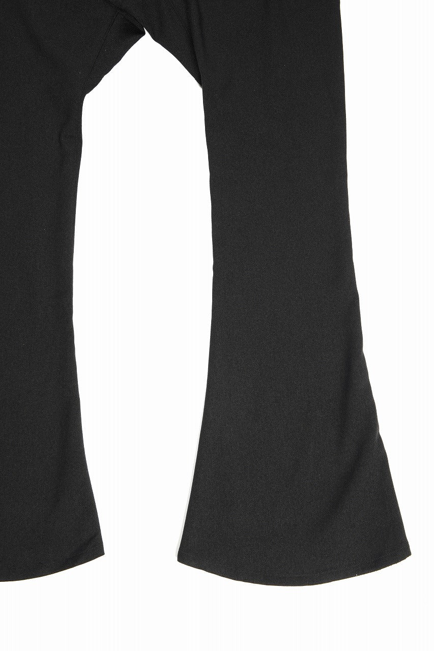 beauty : beast BLIND FLARE SKINNY SAROUEL PANTS (BLACK) - Image 4