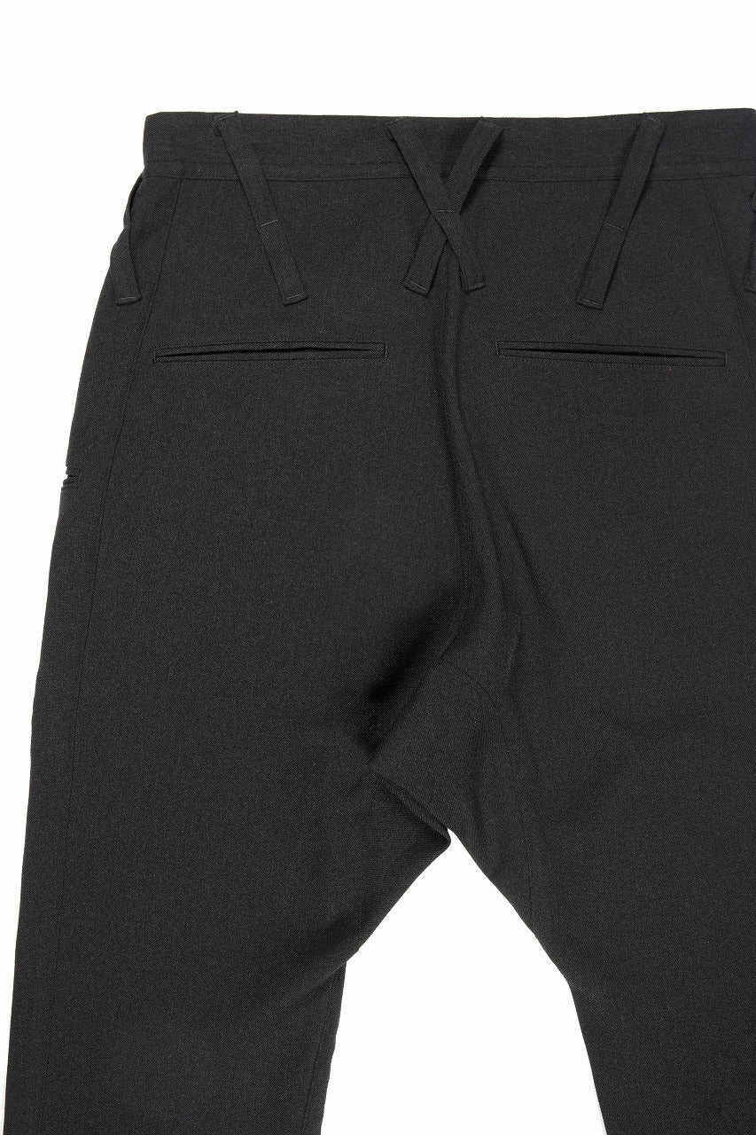 beauty : beast BLIND FLARE SKINNY SAROUEL PANTS (BLACK) - Image 6