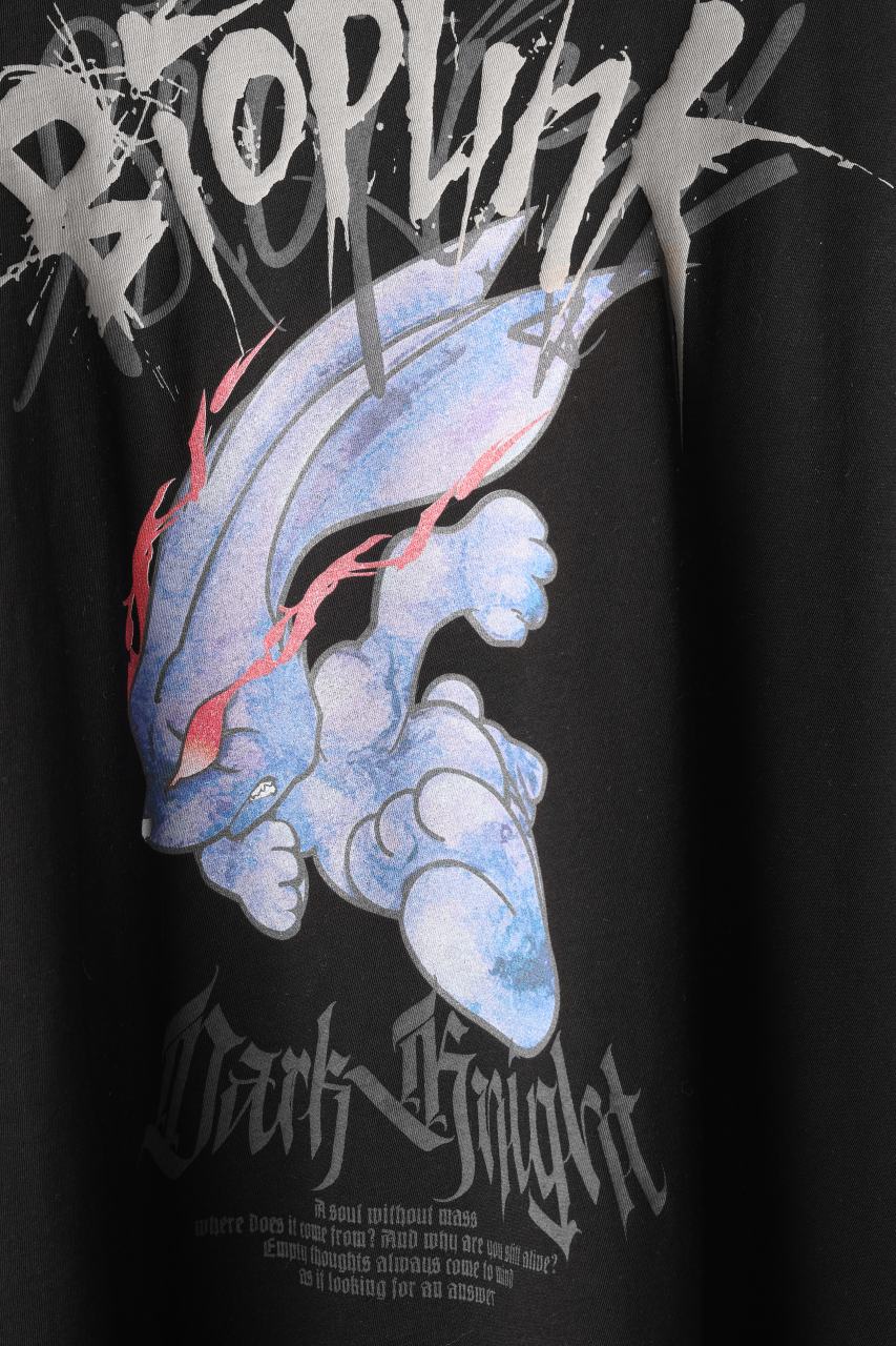 beauty : beast DARK KNIGHT S/S TEE (BLACK) - Image 4
