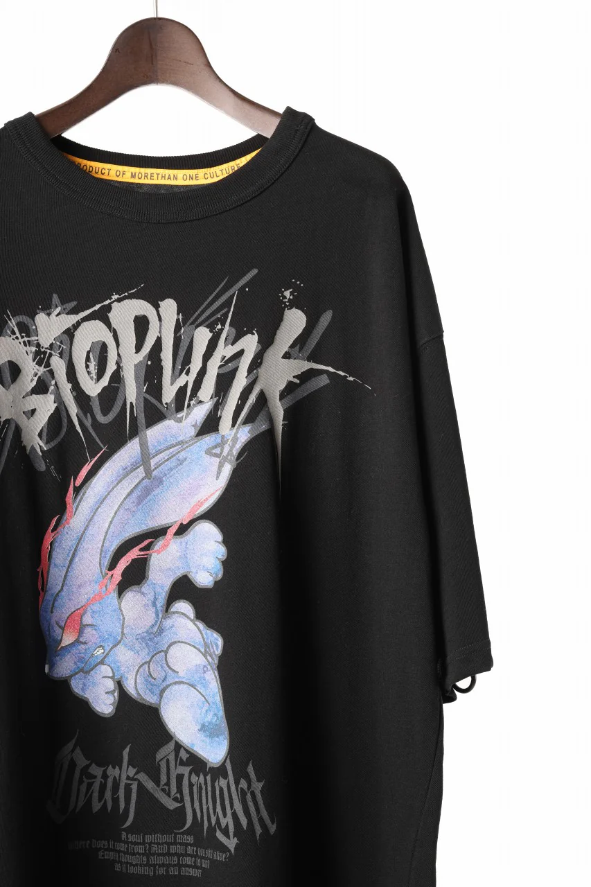 beauty : beast DARK KNIGHT S/S TEE (BLACK) - Image 5