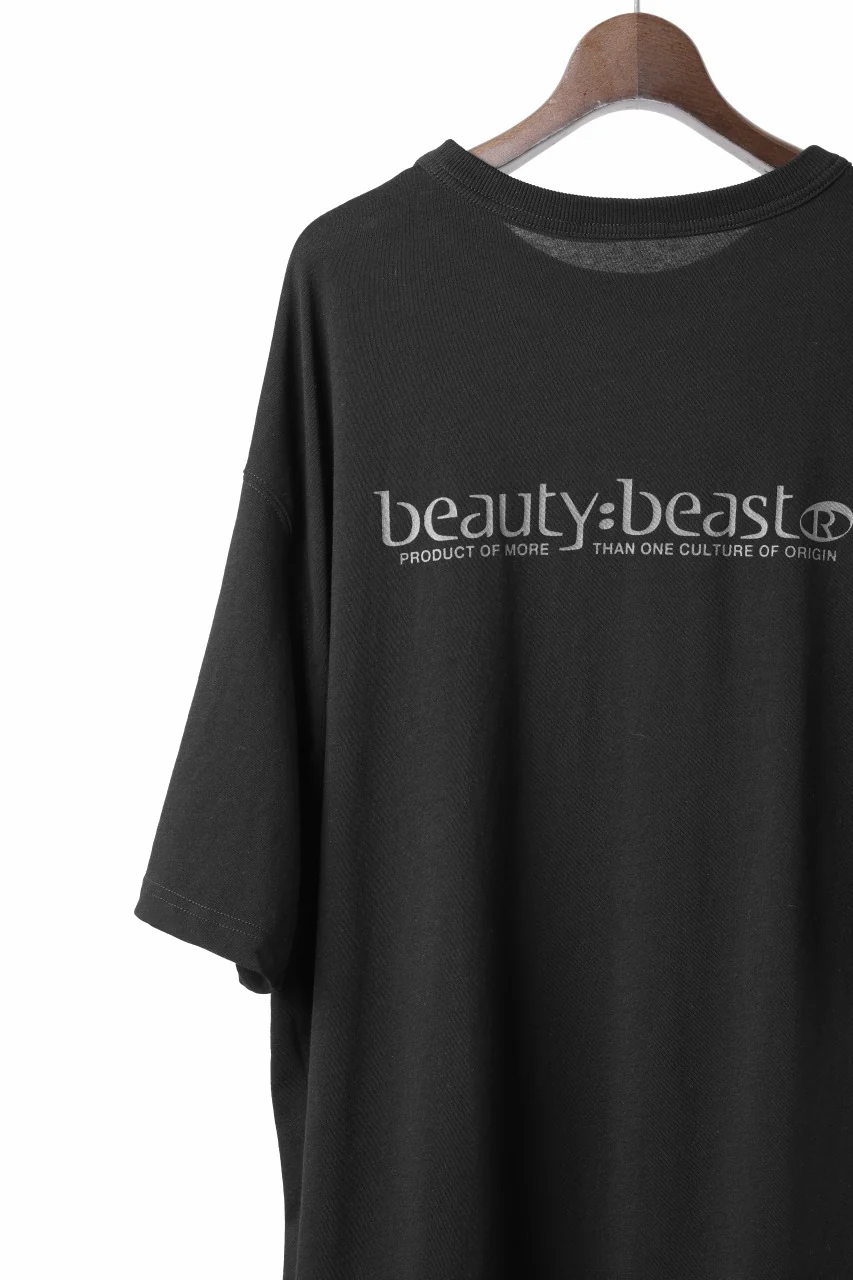 beauty : beast DARK KNIGHT S/S TEE (BLACK) - Image 9
