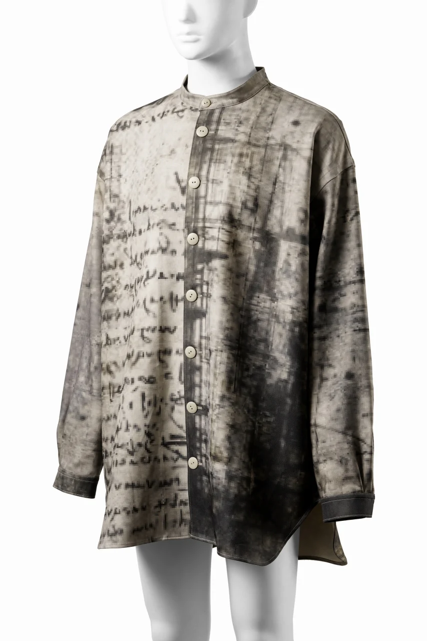 beauty : beast DIGITALLY PRINTED SHIRT JACKET (DIRT) - Image 2