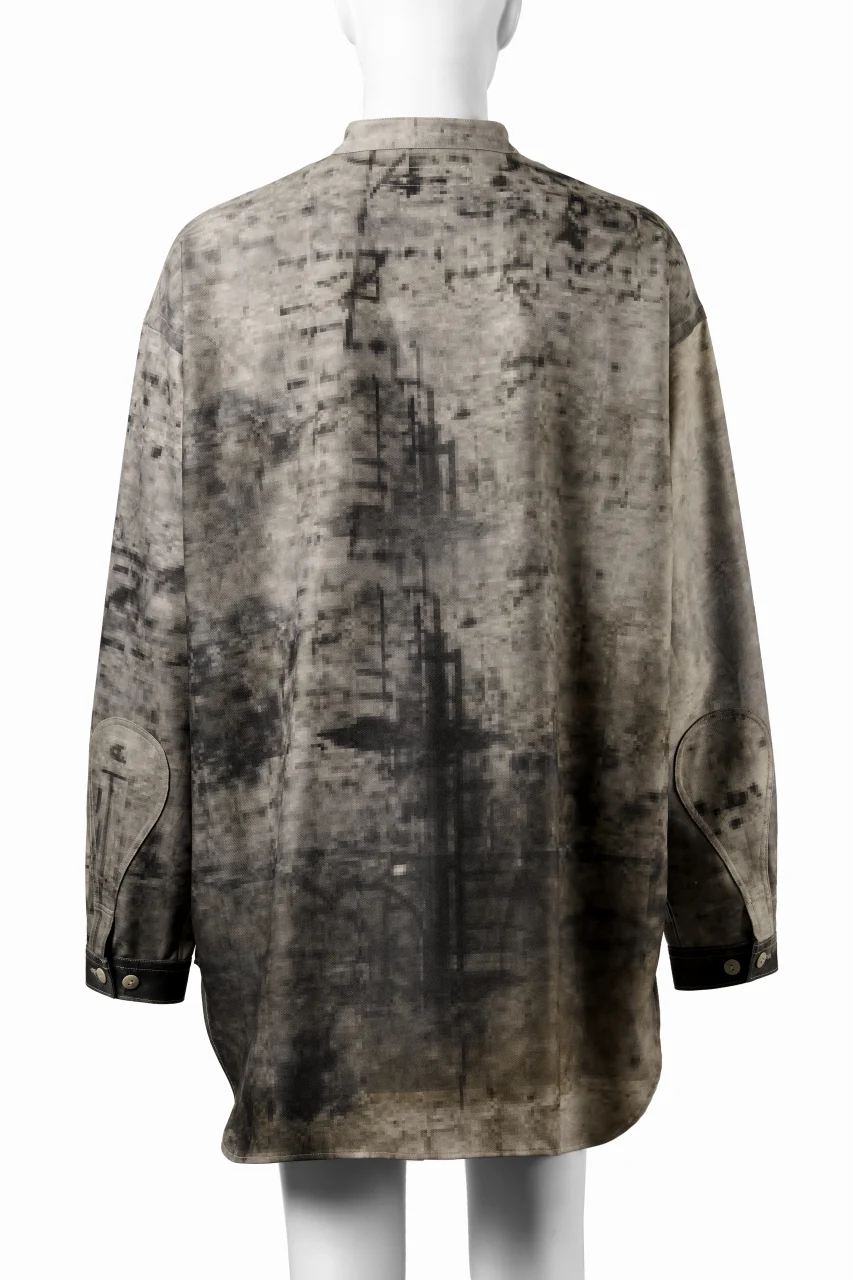 beauty : beast DIGITALLY PRINTED SHIRT JACKET (DIRT) - Image 3