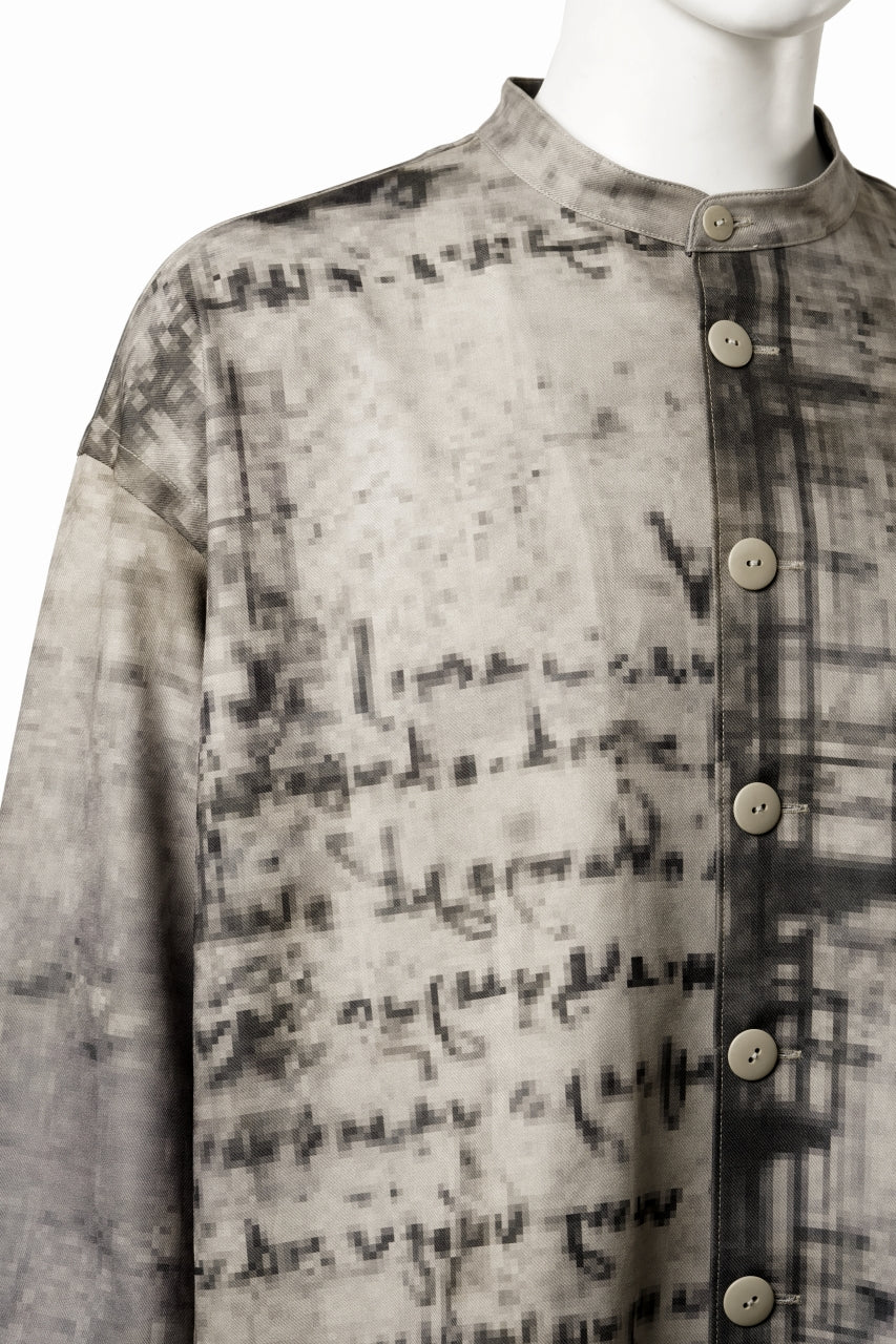 beauty : beast DIGITALLY PRINTED SHIRT JACKET (DIRT) - Image 6