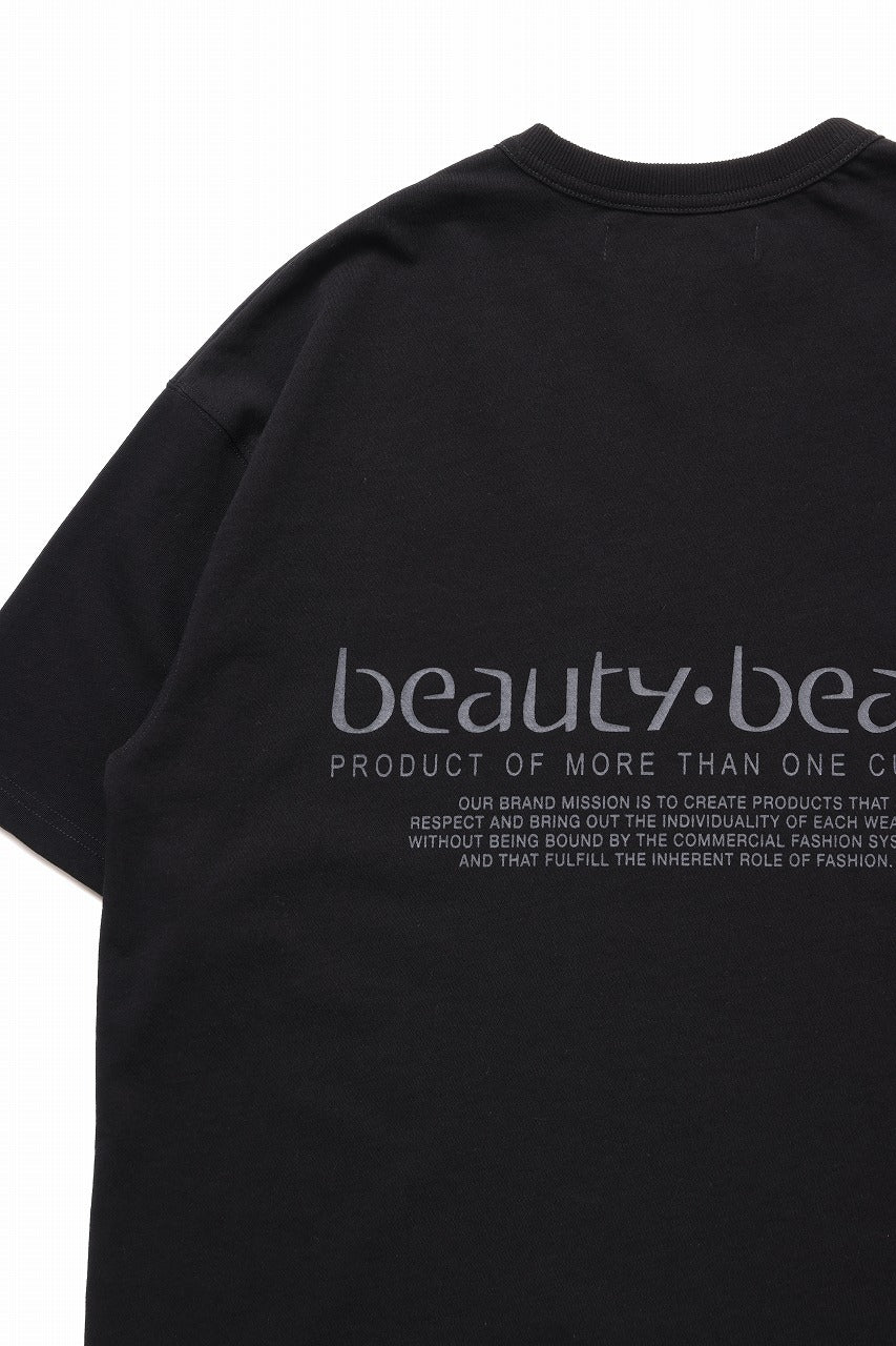 beauty : beast ESSENTIAL GRAPHIC LINE TEE (TINK / BLACK) - Image 10
