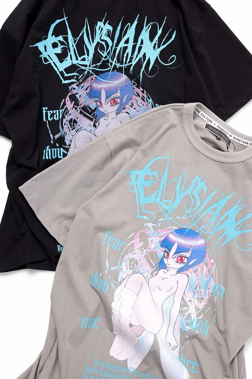 beauty : beast ESSENTIAL GRAPHIC LINE TEE (TINK / BLACK) - Image 14