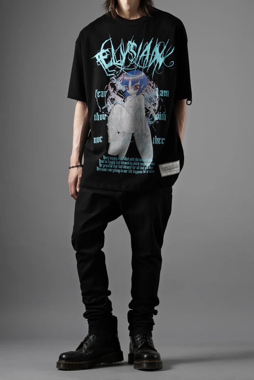 beauty : beast ESSENTIAL GRAPHIC LINE TEE (TINK / BLACK) - Image 15