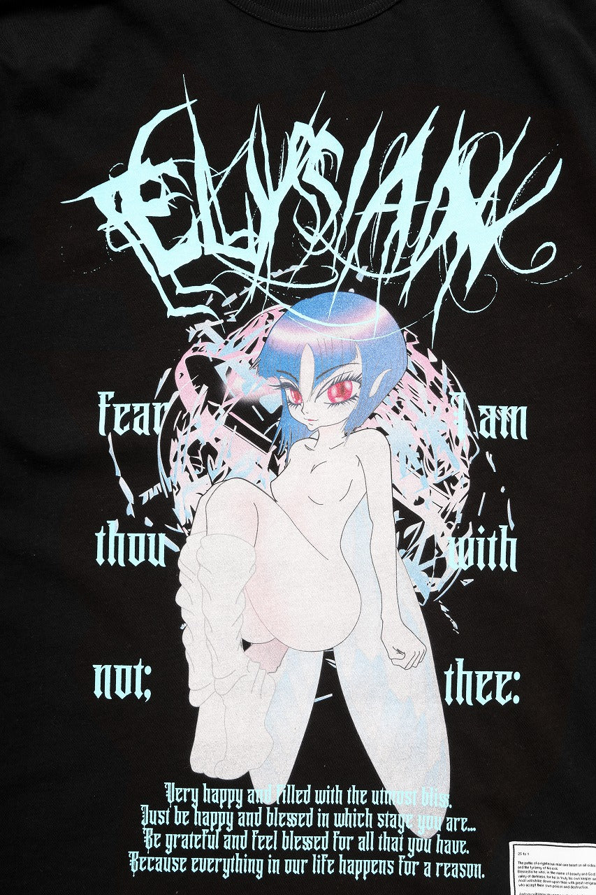 beauty : beast ESSENTIAL GRAPHIC LINE TEE (TINK / BLACK) - Image 7