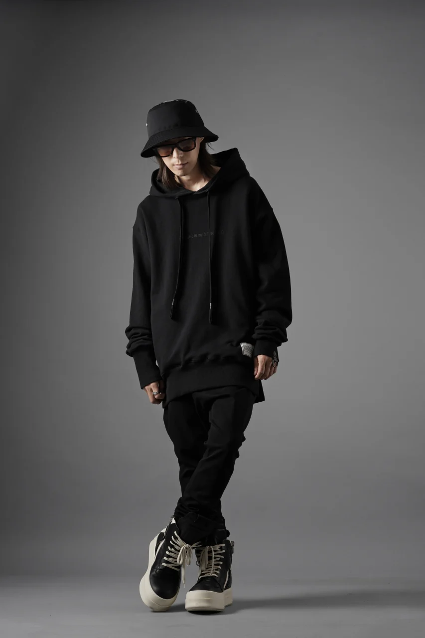 beauty : beast ESSENTIAL HOODIE / CASSIDOR (BLACK) - Image 11