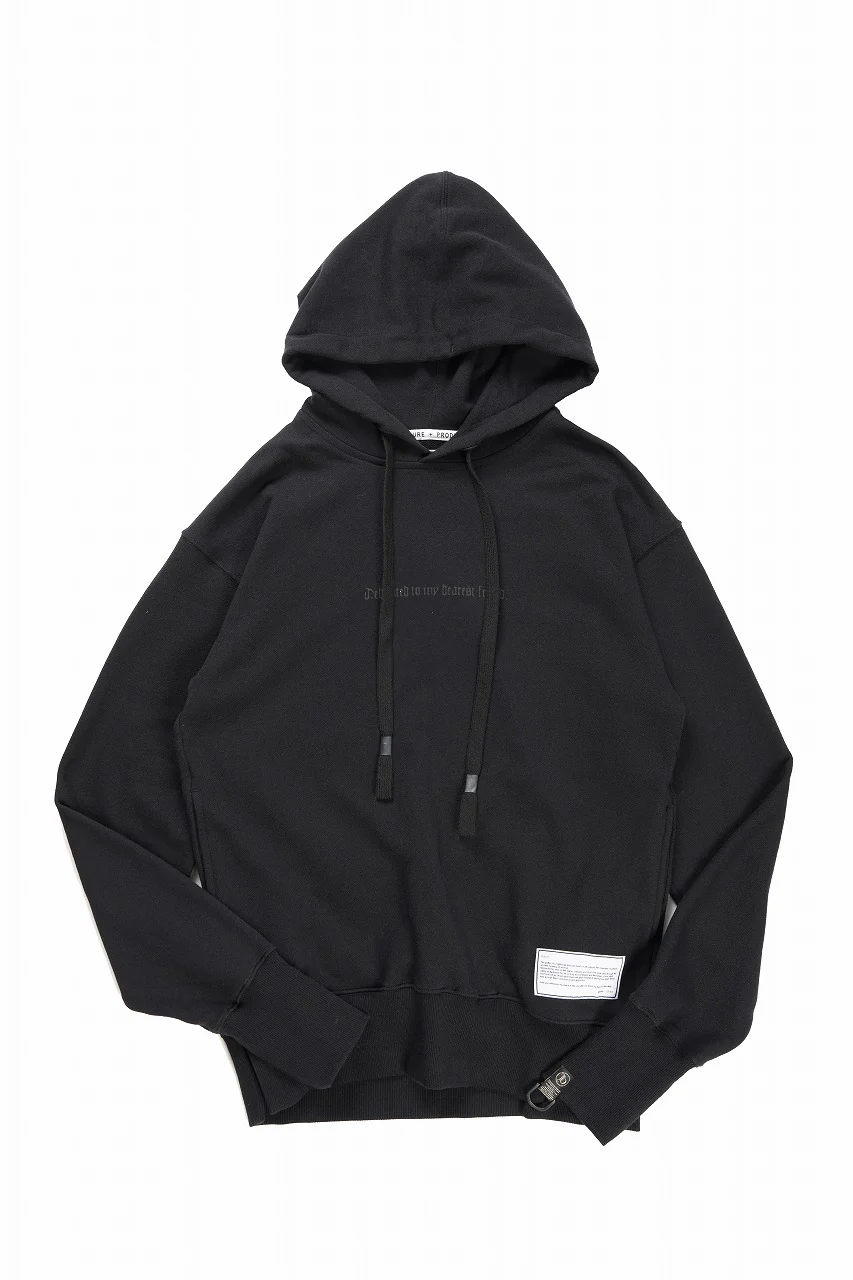 beauty : beast ESSENTIAL HOODIE / CASSIDOR (BLACK) - Image 2