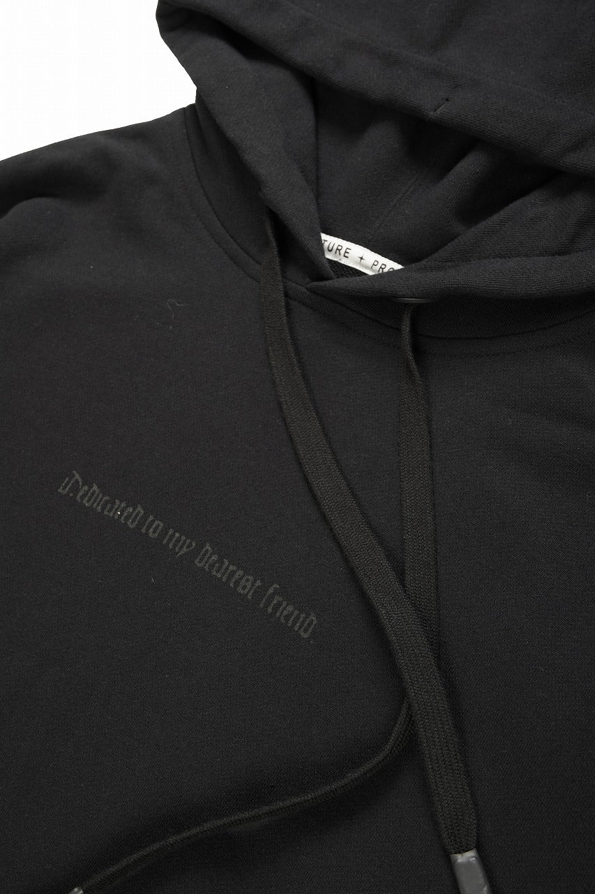 beauty : beast ESSENTIAL HOODIE / CASSIDOR (BLACK) - Image 5