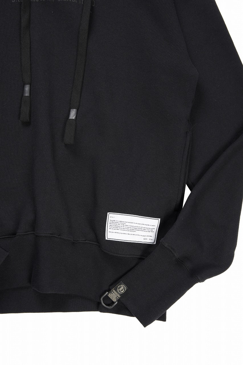 beauty : beast ESSENTIAL HOODIE / CASSIDOR (BLACK) - Image 6