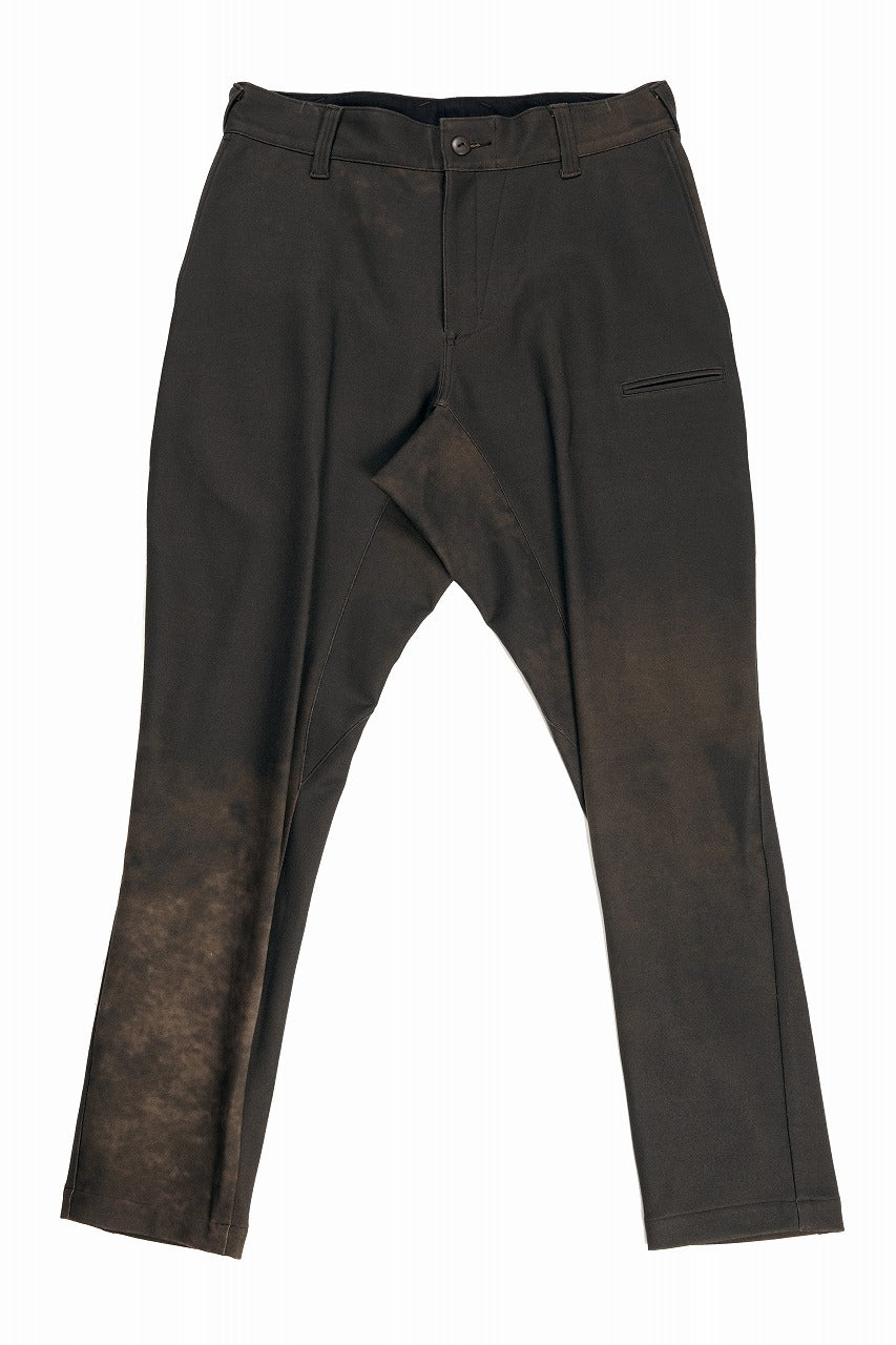 beauty : beast ESSENTIAL JODHPURS PANTS / PIGMENT PRINT VERSION (BROWN)