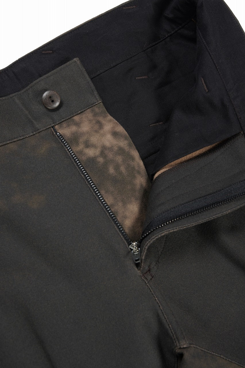 beauty : beast ESSENTIAL JODHPURS PANTS / PIGMENT PRINT VERSION (BROWN) - Image 6