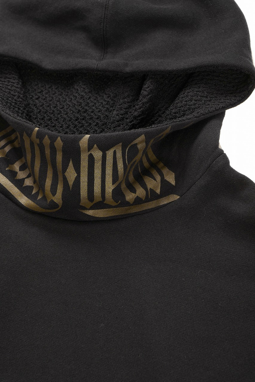 beauty : beast ESSENTIAL SLEEVELESS HI-HOODIE (BLACK) - Image 8