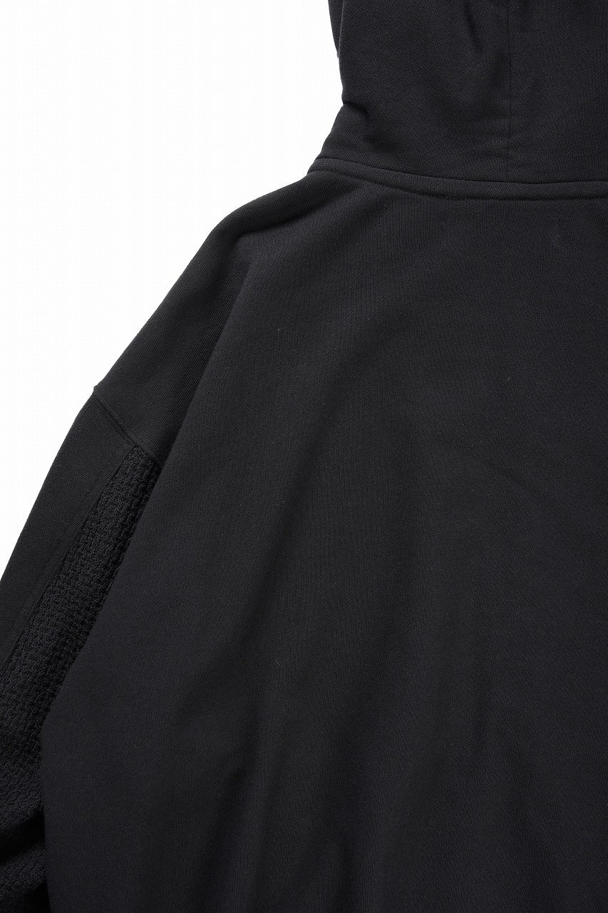 beauty : beast FRONT ZIP HOODIE (BLACK) - Image 11