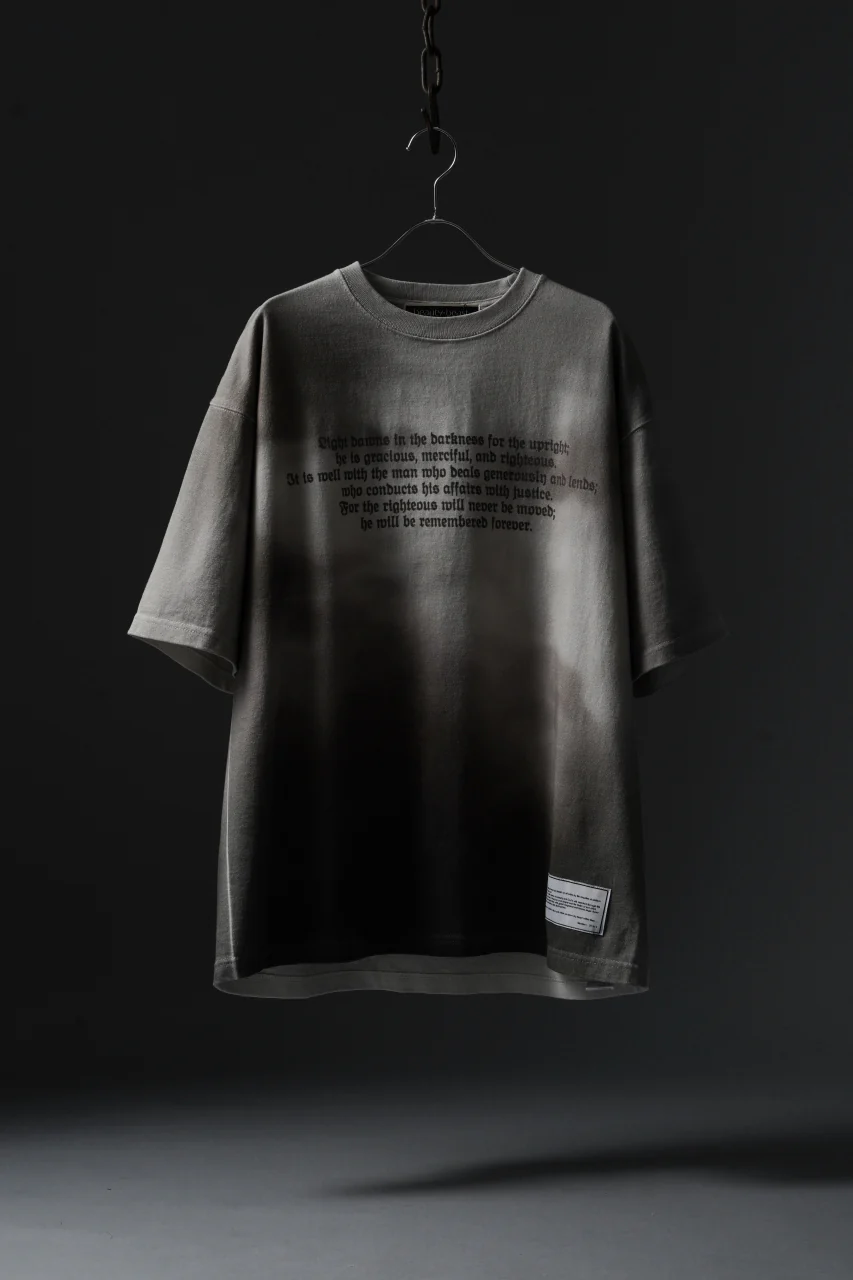 beauty : beast Full-surface S/S TEE (RAVEN / BEIGE PRINT) - Image 25