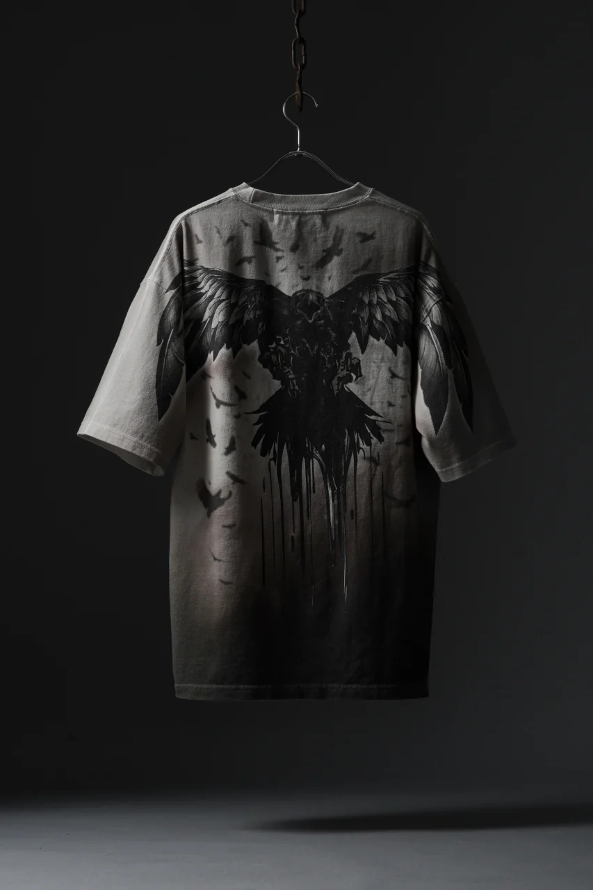 beauty : beast Full-surface S/S TEE (RAVEN / BEIGE PRINT) - Image 29
