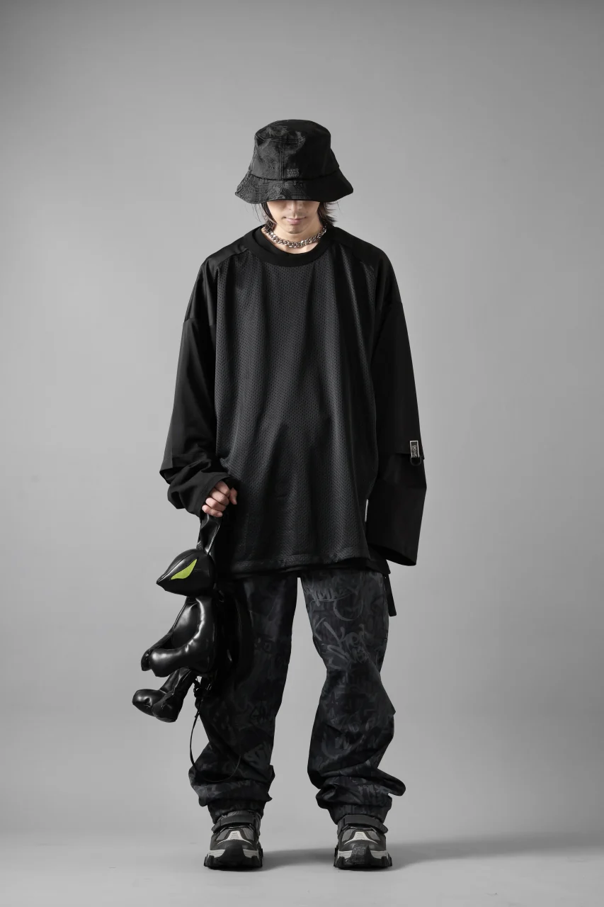 beauty : beast GRAFFITI CAMO BDU CARGO PANT (G.BLACK) - Image 15