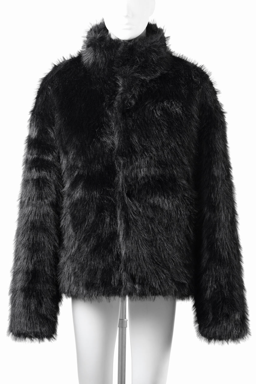 beauty : beast GRIZZLY JACKET (BLACK) - Image 2