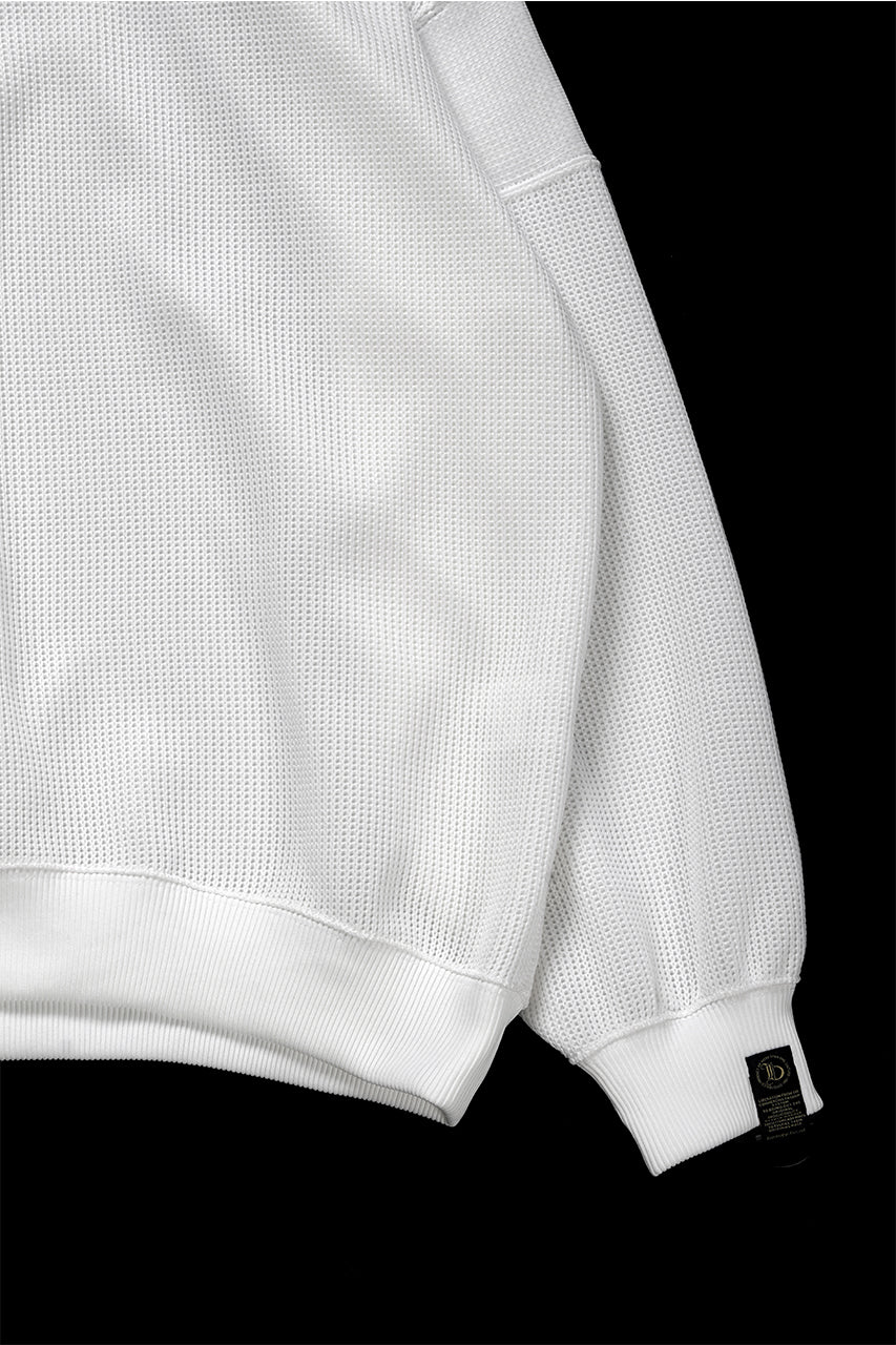 beauty : beast HIGH NECK MONSTER PULLOVER (WHITE) - Image 4