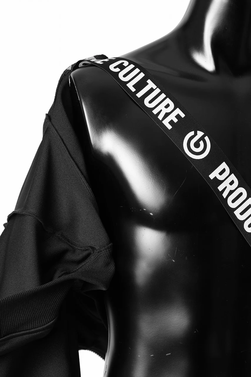 beauty : beast ”KEEP OUT” DOLMAN / HOODED TRACK JACKET (BLACK x YELLOW) - Image 13