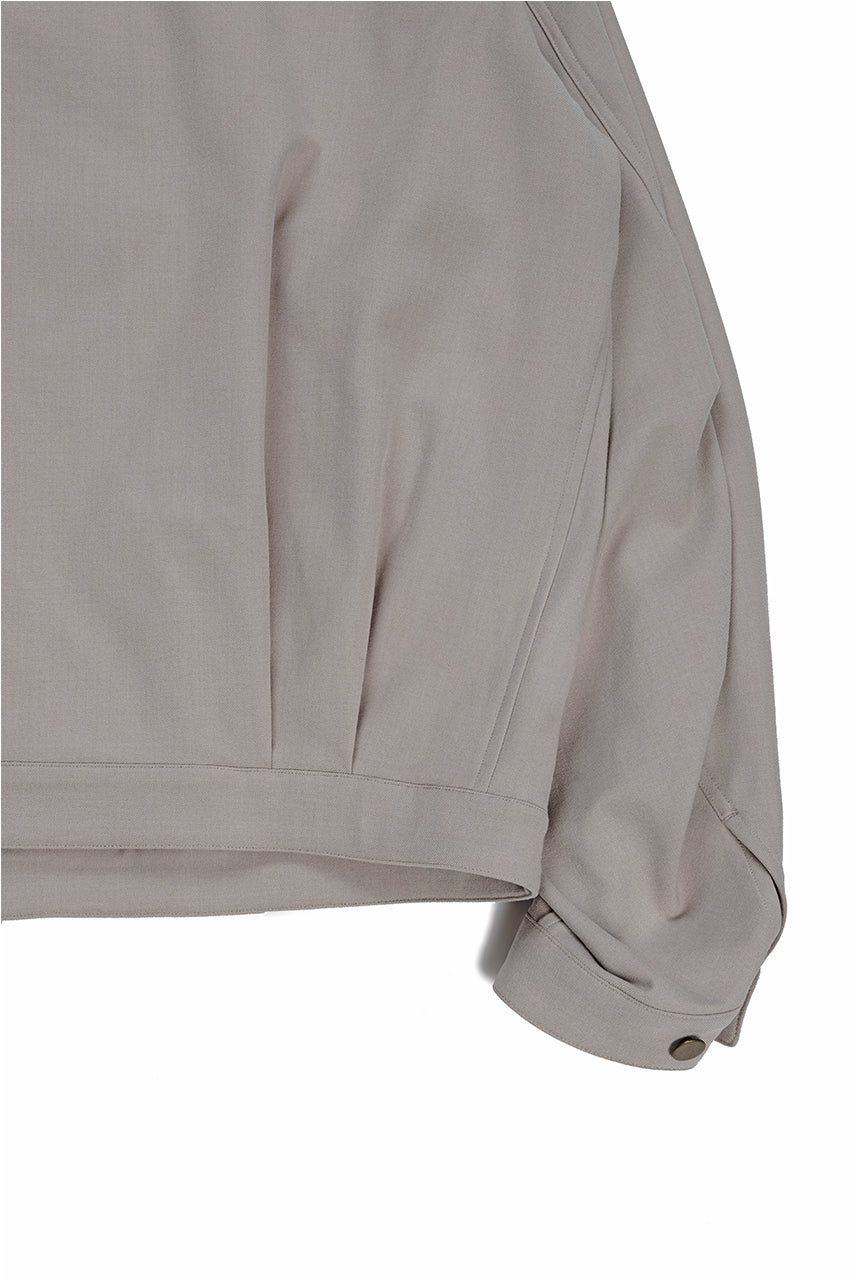 beauty : beast LAPEL COLLAR SHIRTS JACKET (BEIGE) - Image 11
