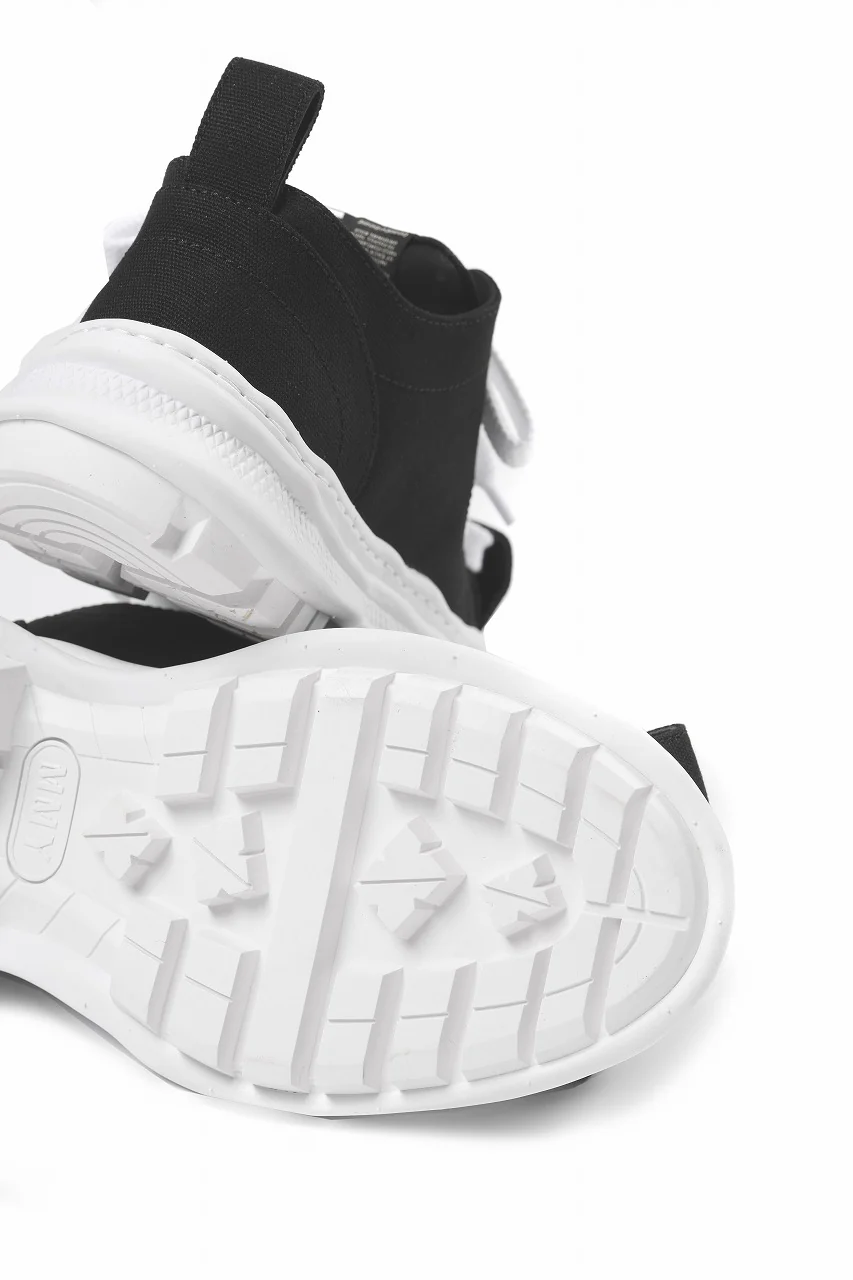 beauty : beast LOW CUT - ROLL-TONGUE STAINNING SHOES feat. Maison MIHARA YASUHIRO (BLACK x WHITE) - Image 9