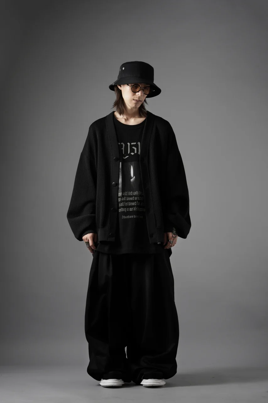 beauty : beast MONSTER CARDIGAN (BLACK) - Image 11