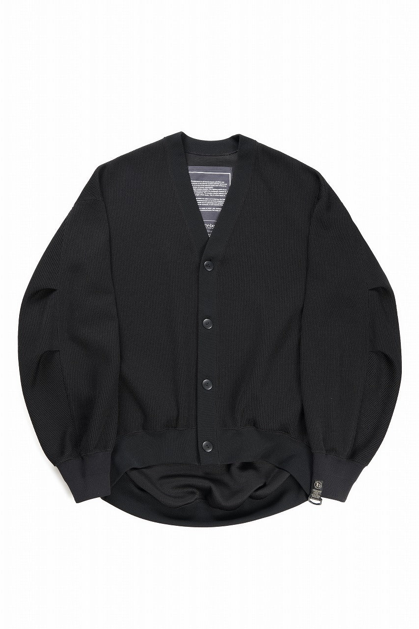 beauty : beast MONSTER CARDIGAN (BLACK) - Image 3