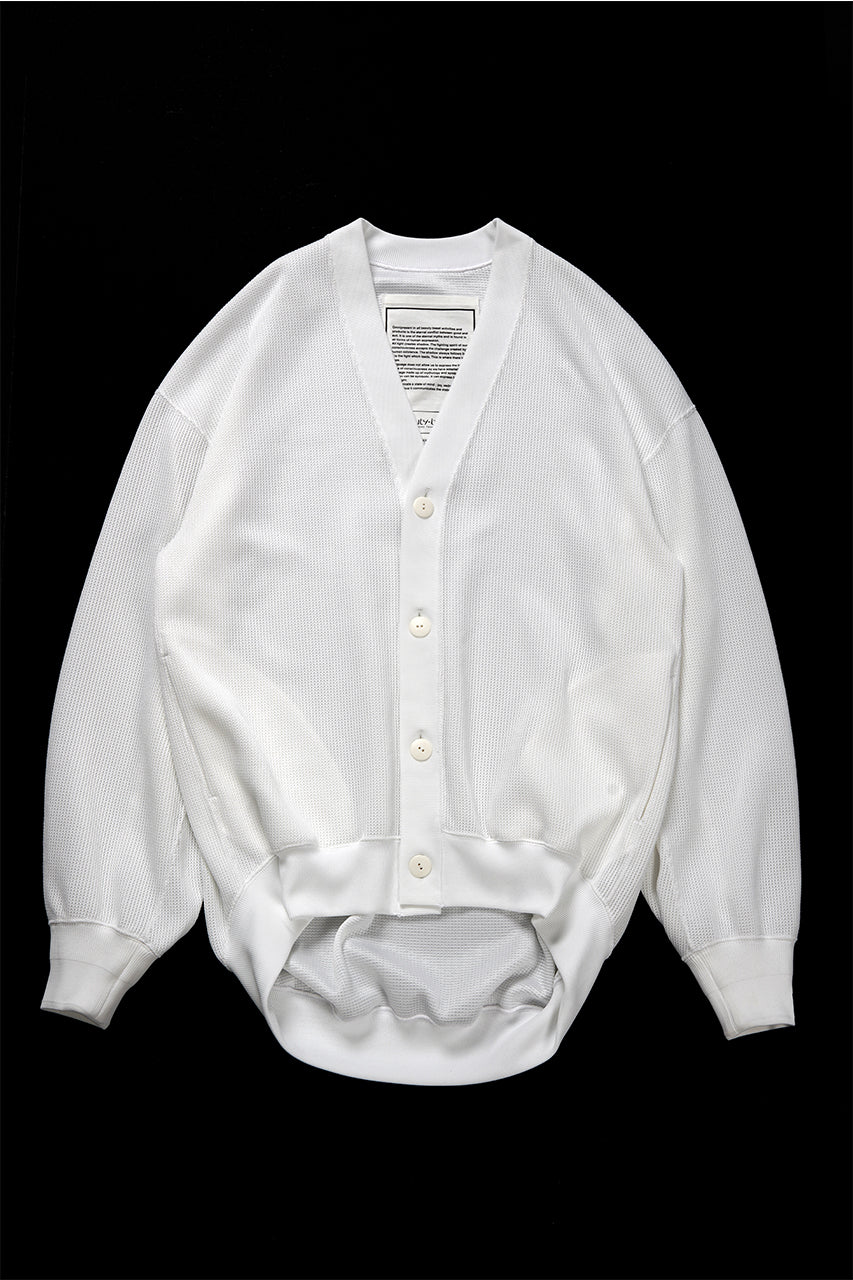beauty : beast MONSTER CARDIGAN (WHITE)